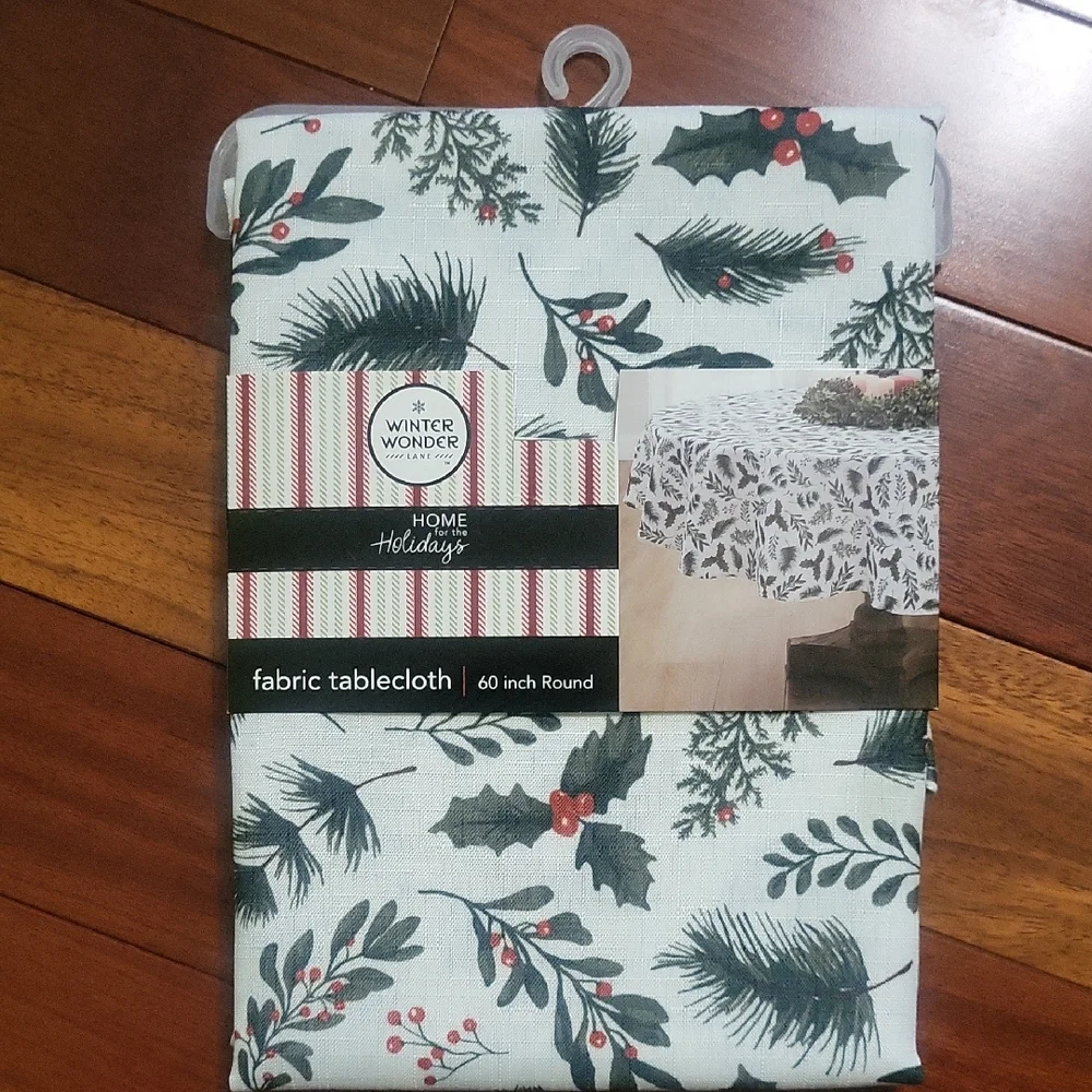 Winter Wonder Lane – Home for the Holidays Tablecloth